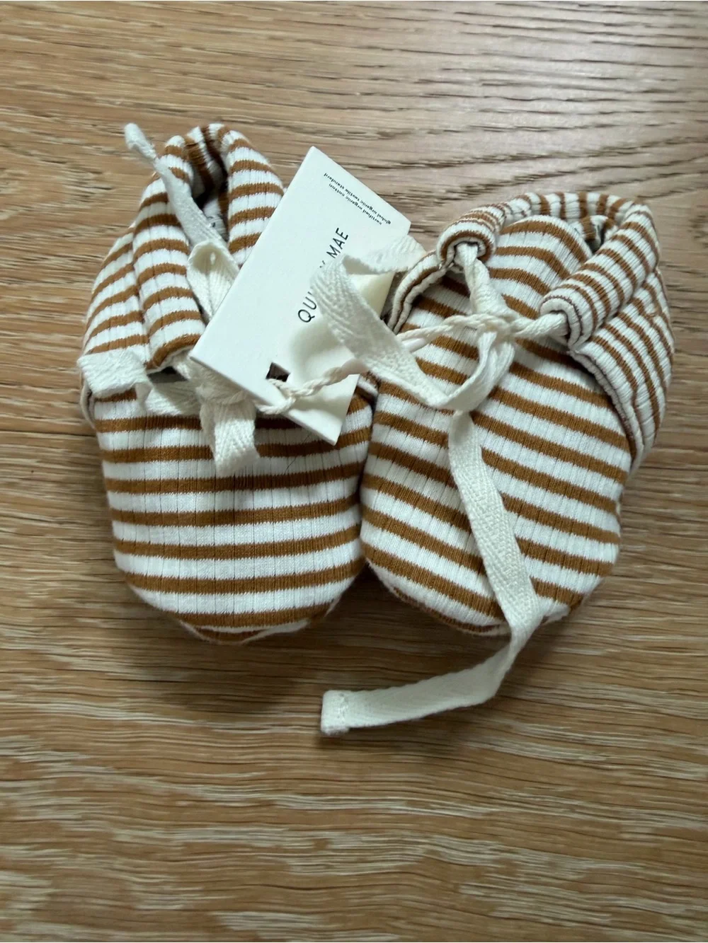 Quincy Mae • Stripe Bootie